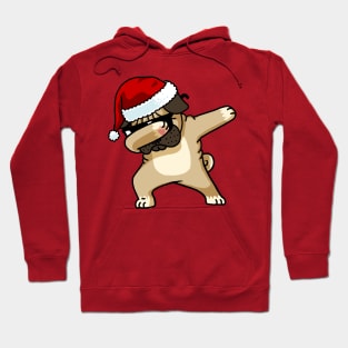 Dabbing Pug Shirt Cute Pug Dab Shirt Christmas Pugly Sweater Hoodie